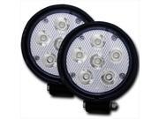 ANZO 881002 4.5 In. Round High Power LED Fog Light Pair