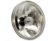 ANZO 841002 7 In. Round Universal Head Light Diamond Cut Single