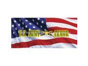 ClearVue Graphics Window Graphic 30x65 U.S. Army Armor MIL 019 30 65