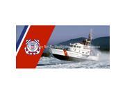 ClearVue Graphics Window Graphic 30x65 Coast Guard Lifeboat Logo MIL 030 30 65