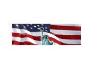 ClearVue Graphics Window Graphic 16x54 US Flag 1 with Lady Liberty PAT 015 16 54
