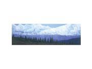 ClearVue Graphics Window Graphic 16x54 Mountains NAT 001 16 54