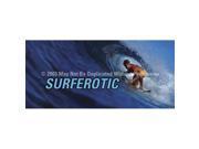 ClearVue Graphics Window Graphic 30x65 Surferotic with Text SKI 007 30 65