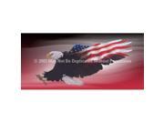 ClearVue Graphics Window Graphic 30x65 Wings of Freedom Red PAT 040 30 65
