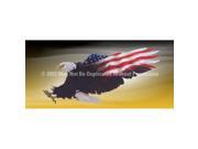 ClearVue Graphics Window Graphic 30x65 Wings of Freedom Yellow PAT 041 30 65