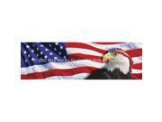 ClearVue Graphics Window Graphic 20x65 US Flag 2 with Eagle Bandana PAT 046 20 65