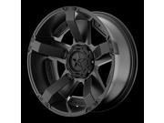 Wheel Pros 129067712N Xd811 Satin Black With Accents 20 x 9 In.