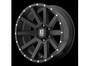 Wheel Pros 1879068730 Xd818 Heist Satin Black With Milled Flang 17 x 9 In.