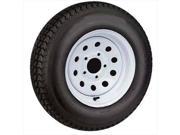 AMERICANA 3S636 Bias Ply Trailer Tires And Steel Trailer Wheel 5 Lugs