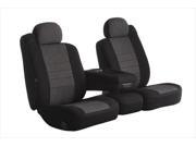 FIA OE3825C Charcoal Split Bench With Adjustable Headrests Seat Cover