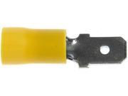 Dorman 85455 12 10 Gauge Male Disconnect 0.250 In. Yellow