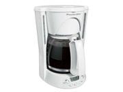 Proctor 43571Y WHT 12 Cup Programmable Coffeemaker