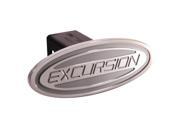 DefenderWorx 64004 Ford Excursion Silver Oval 2 Inch Billet Hitch Cover