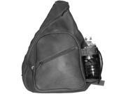 David King Co 318B Backpack Style Cross Body Bag Black