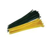 Poly Cap Yellow 18 Inch Tie Wraps 100 pack