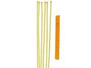 Jaypro Cfc Tiesyw 19 Inch Ties For Coil Fence Crown Yellow 100 Per Bag