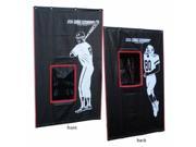 Cimarron Sports CM 2SPCBSF Two Sport Catcher Vinyl Backstop with Frame