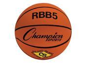 Champion Sports CHSRBB5 Mini Basketball 7In Diameter Orange