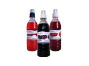 Victorio Kitchen Products VKP1108 3 Pack Shaved Ice And Snow Cone Syrups Fruity Fun