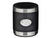 Visol VAC105 Taza Black and Stainless Steel Can Holder