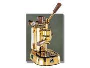 European Gift PPG 16 La Pavoni Professional Gold Plated Espresso Machine