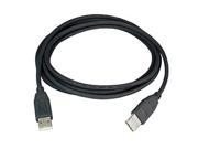 Ziotek 131 1030 Ziotek USB 2.0 Cable A Male To A Male Black 6ft