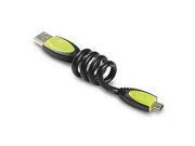 Ziotek 131 1011 Flexicord USB 2.0 Cable A Male To Mini B 5pin 1ft
