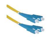 CableWholesale SCSC 01205 Fiber Optic Cable SC SC Singlemode Duplex 9 125 5 meter 16.5 foot