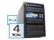 Produplicator A4BR10X500G 4 Blu Ray Drive BD CD DVD Duplicator Plus Built In 500GB HDD Plus USB Connection