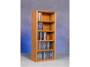 Wood Shed 503 1 Solid Oak desktop or shelf CD Cabinet