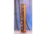 Wood Shed 806 Solid Oak Dowel Cabinet for CDs