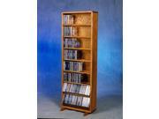 Wood Shed 806 18 Solid Oak Dowel Cabinet for CDs