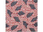 Liberty Mountain 518092 Patriotic Bandana Tossed American Flag