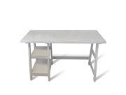 Convenience Concepts 090107W Trestle Desk White