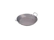 World Cuisine A4172324 Carbon Steel Paella Pan 9.5 Inches