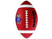 DICK MARTIN SPORTS MASF101BR FOOTBALL OFFICIAL BROWN RUBBER NYLON WOUND