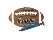 Franklin Sports Official Grip Rite Football with Pump 6 Pack