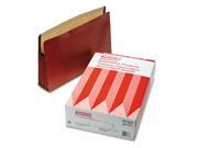 Esselte Pendaflex 85363 3 1 2 Expansion File Straight Cut Red Fiber Manila Legal 10 Box