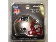 Creative Sports RPR PATRIOTS New England Patriots Riddell Revolution Pocket Pro Football Helmet