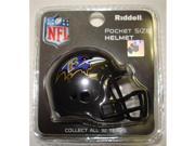 Creative Sports RPR RAVENS Baltimore Ravens Riddell Revolution Pocket Pro Football Helmet