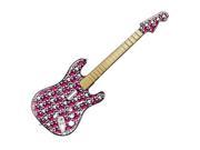 DecalGirl GHFS SKULLY PNK Guitar Hero Fender Skin Skully Pink