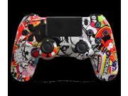 PlayStation 4 Dualshock 4 Custom PS4 Controller with Sticker Bomb Shell