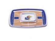 BSI PRODUCTS 32014 Chip and Dip Tray Kansas Jayhawks