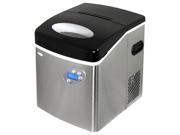 Newair AI 215SS Stainless Steel Portable Ice Maker 50 Lbs. Daily Capacity