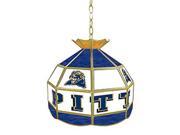 University of Pittsburgh Stained Glass Lamp 16 Inch