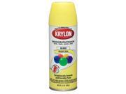 Krylon Division 53538 12 Oz Bright Idea Yellow Gloss Indoor Outdoor Spray Pain Pack of 6