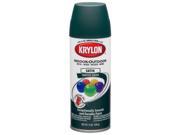 Krylon Division 53502 12 Oz Hunter Green Satin Indoor Outdoor Spray Paint Pack of 6