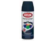 Krylon Division 51907 12 Oz Navy Blue Gloss Indoor Outdoor Spray Paint Pack of 6