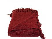 Woven Workz 018 081 Marion Throw Raspberry