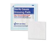 First Aid 5000 Gauze Pads 2 in. x 2 in. 5 Pack